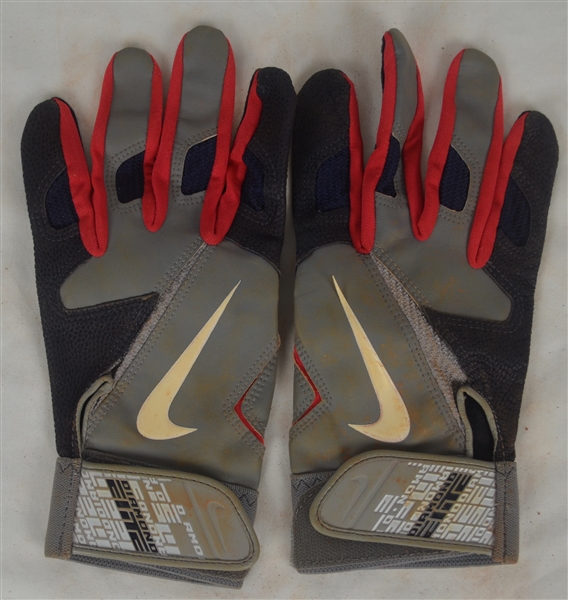 Joe Mauer Minnesota Twins Professional Model Batting Gloves w/Medium Use
