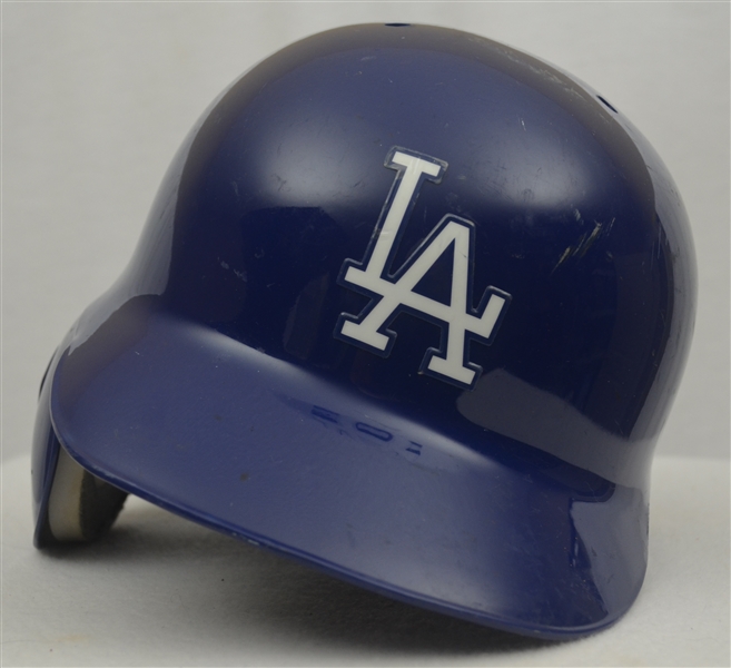 Clayton Kershaw Attributed Los Angeles Dodgers Professional Model Batting Helmet w/Special Instructions