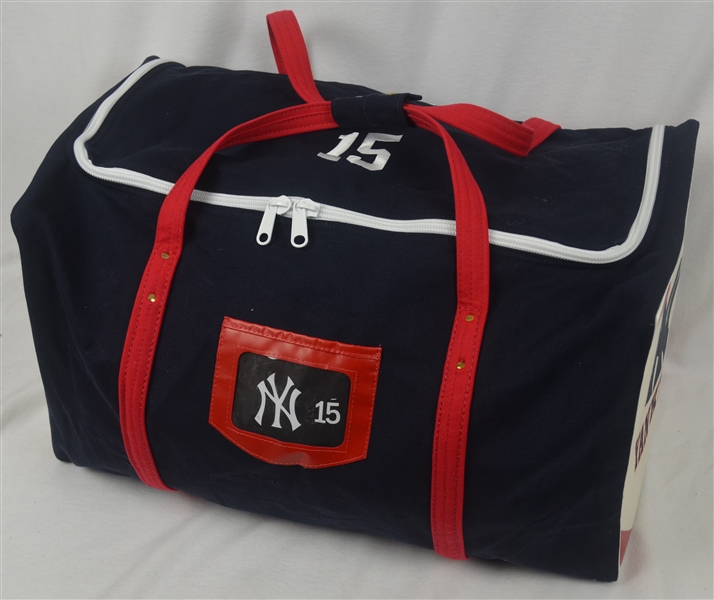 Thurman Munson 1979 New York Yankees Equipment Bag 