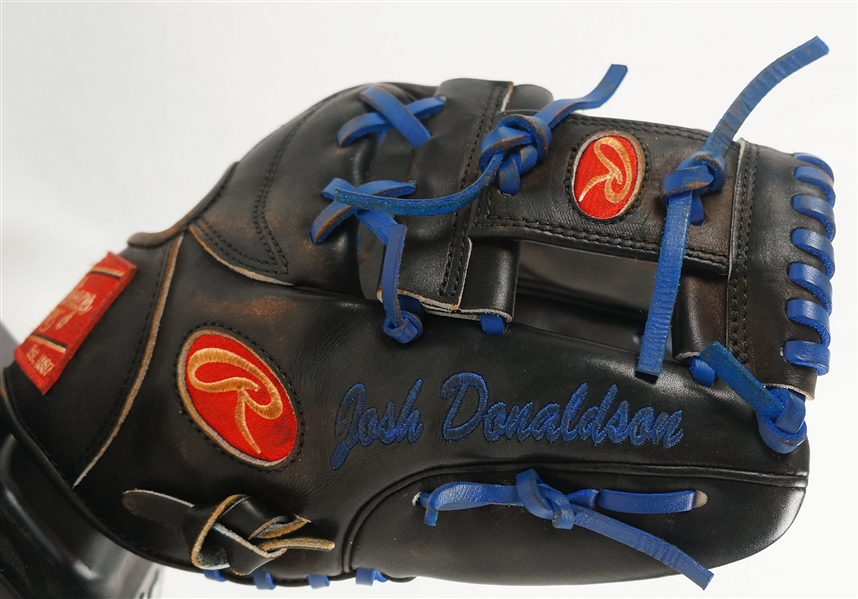 Josh Donaldson 2015 Toronto Blue Jays Rawlings Professional Model Fielding Glove