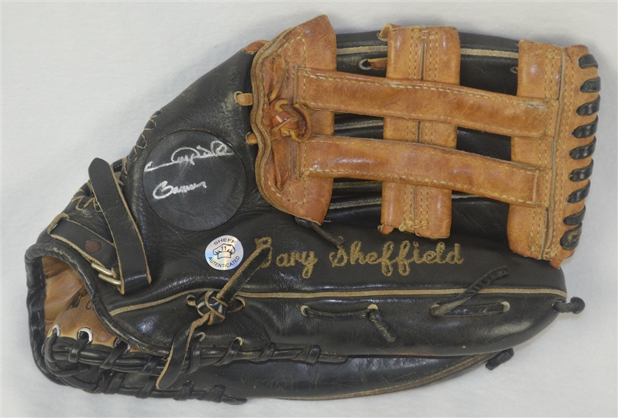 Gary Sheffield 1996 Florida Marlins Rawings Professional Model Fielding Glove