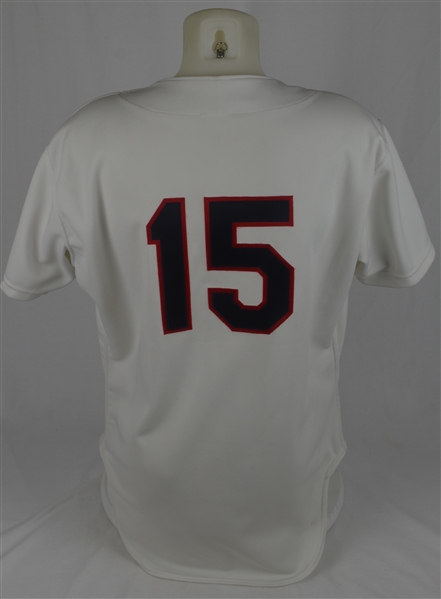 Frank Thomas 1990 Chicago White Sox Game Used Rookie #15 Jersey w/Dave Miedema LOA