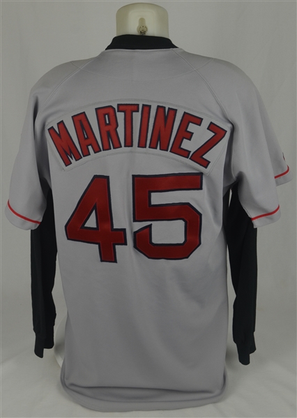 Pedro Martinez 1999 Boston Red Sox Game Used Jersey w/Dave Miedema LOA
