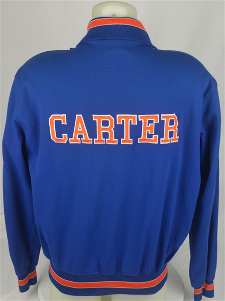 Gary Carter c. 1986-89 New York Mets Game Used Dugout Jacket w/Dave Miedema LOA
