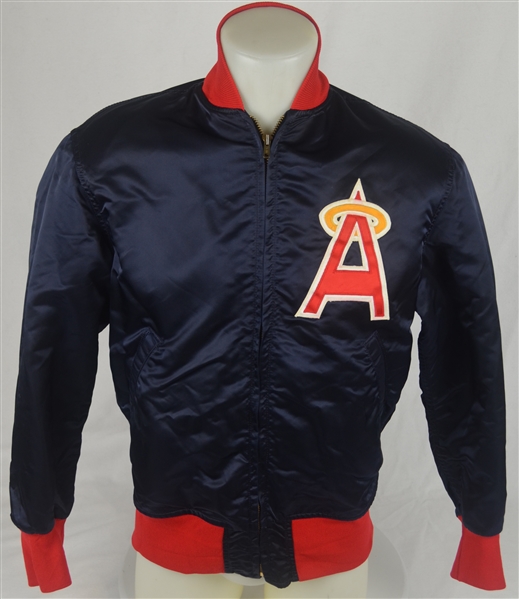 Rod Carew c. 1979-83 California Angels Game Used Dugout Jacket w/Dave Miedema LOA
