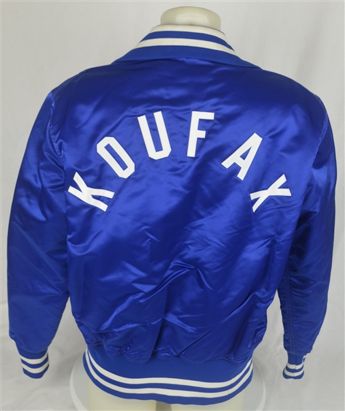 Sandy Koufax c. Late 1970s-Early 1980s Los Angeles Dodgers Game Used Dugout Jacket w/Dave Miedema LOA