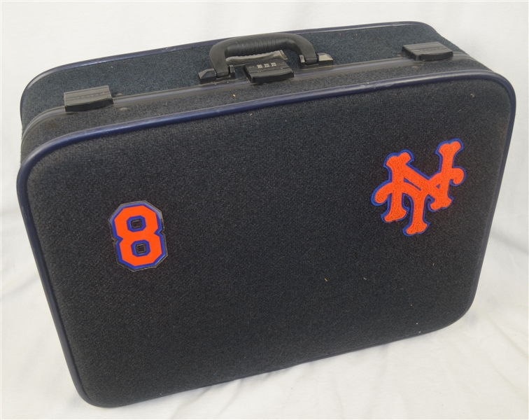 Gary Carter New York Mets Personal Traveling Suitcase 