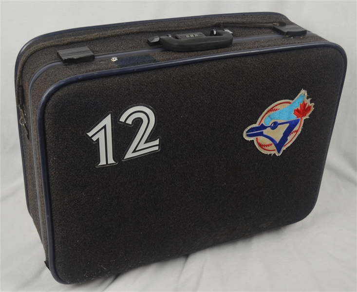 Roberto Alomar Toronto Blue Jays Personal Traveling Suitcase 