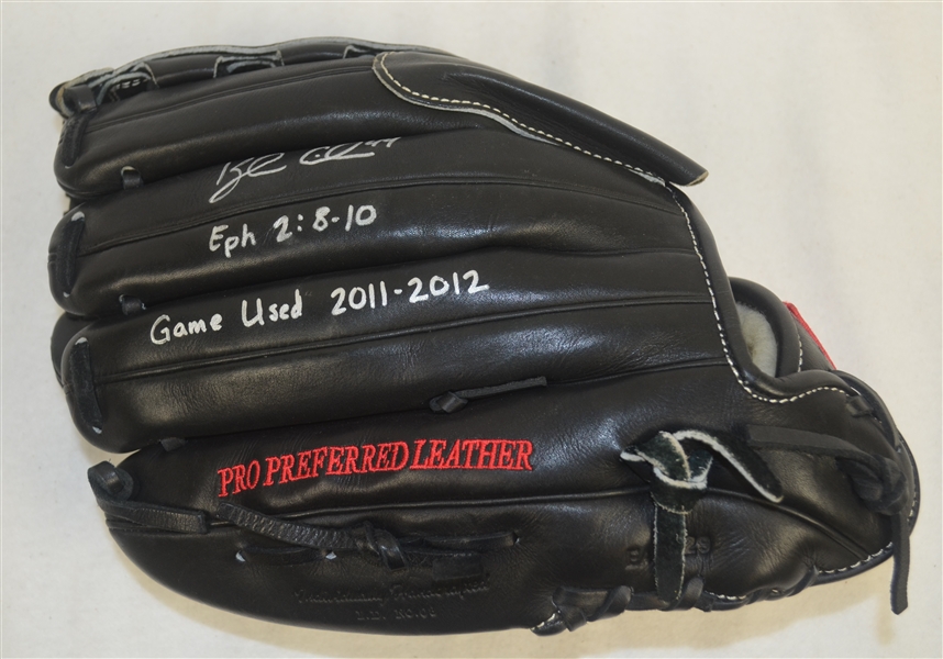 Kyle Gibson 2011-12 Minnesota Twins Rawlings Professional Model Fielding Glove 