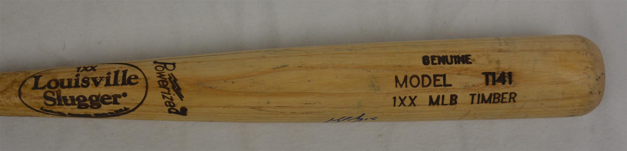 Kyle Seager Autographed Blonde Louisville Slugger Professional Model Bat 