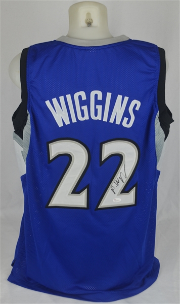 Andrew Wiggins Autographed Minnesota Timberwolves Jersey