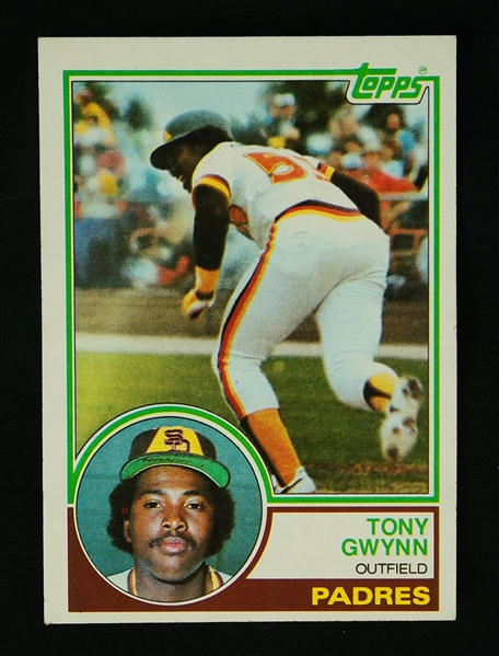 Tony Gwynn 1983 Topps Rookie Card