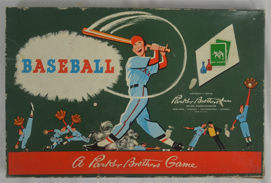 Vintage 1959 Parker Brothers Baseball Game