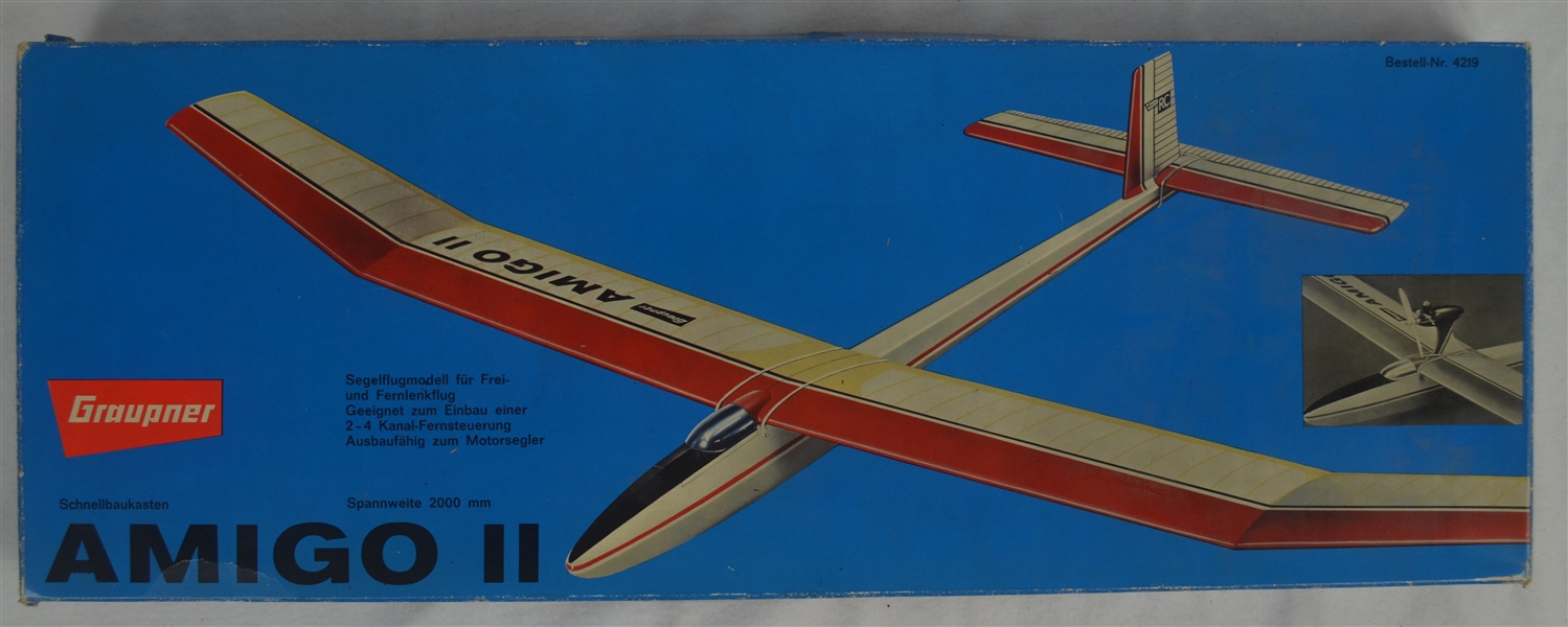 Graupner 1967 Amigo II Airplane Glider