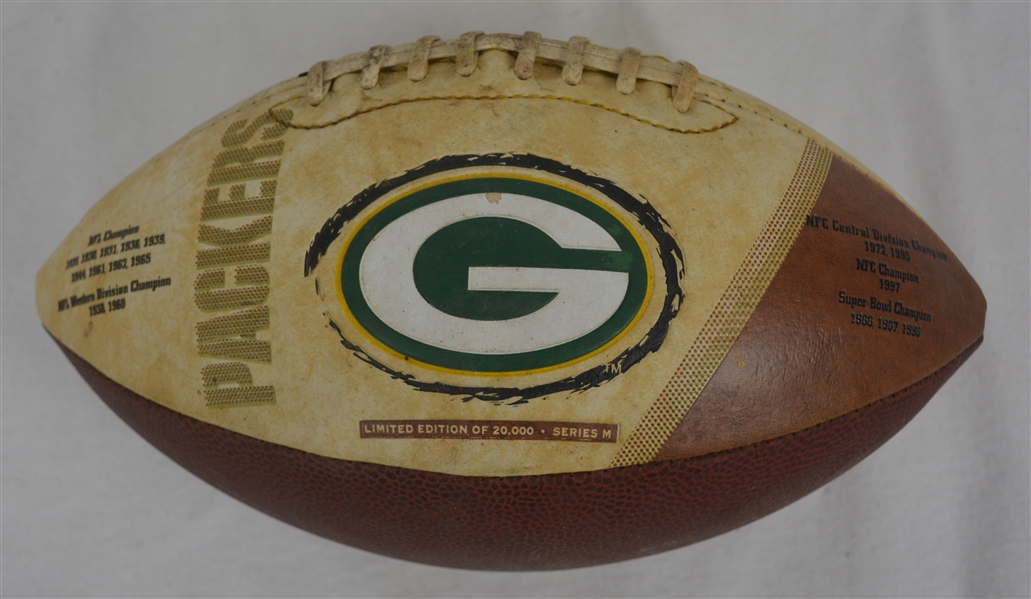 Green Bay Packers Limited Edition Commemorative Football