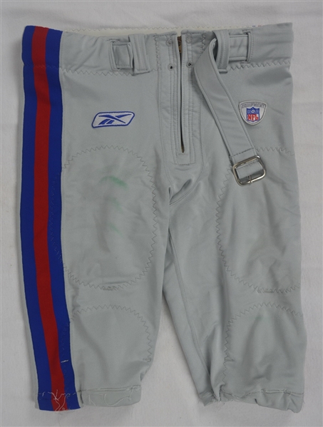 Jeremy Shockey 2003 New York Giants Professional Model Pants w/Medium Use