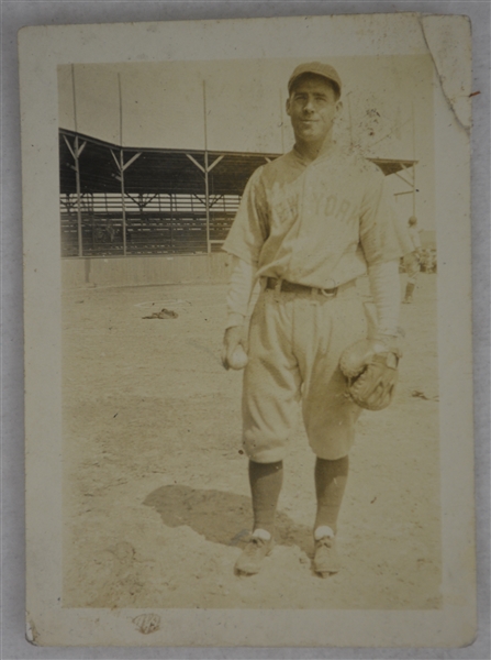 Bennie Bengough New York Yankees 1926 Vintage Original Type I Photograph 