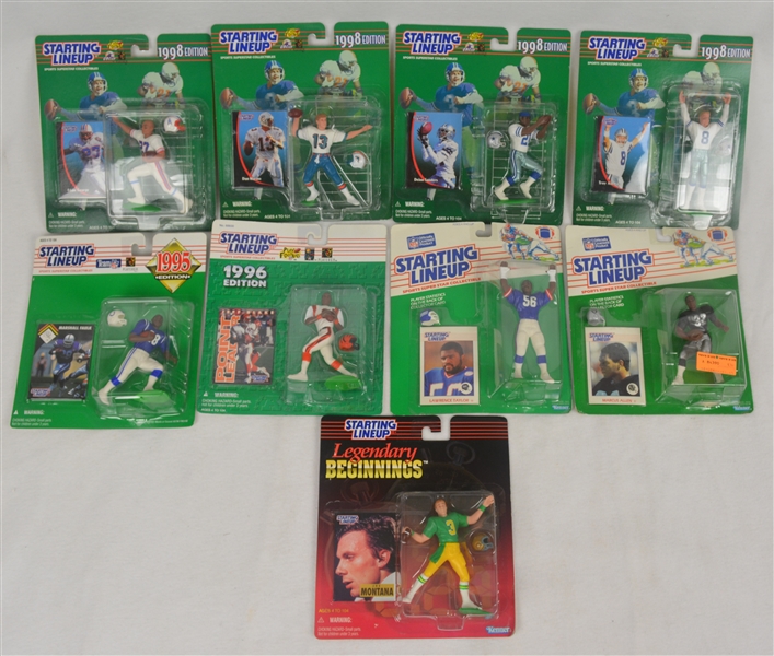 NFL 1995-1998 Starting Line-Up Collection 