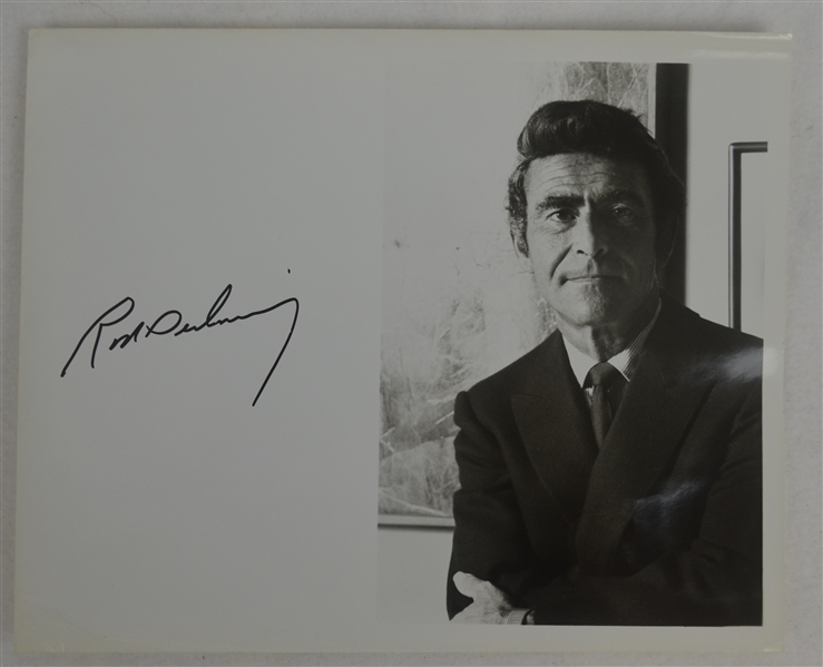 Rod Serling Autographed Photo