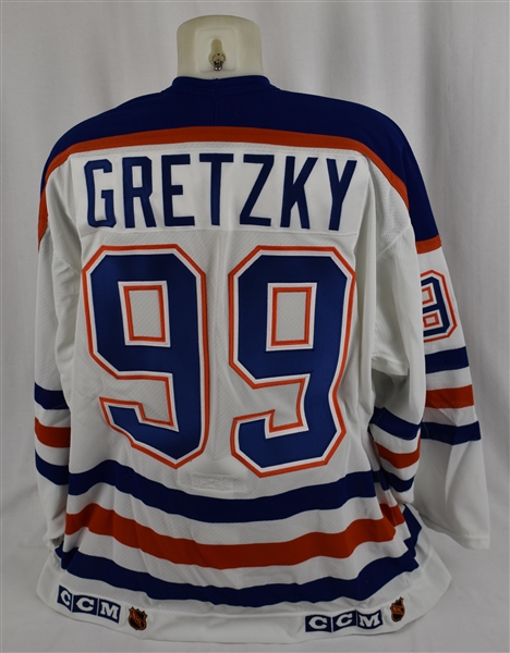Wayne Gretzky Autographed Limited Edition Edmonton Oilers Jersey UDA