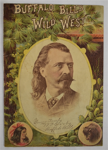 Buffalo Bill Cody Autographed Magazine Cover