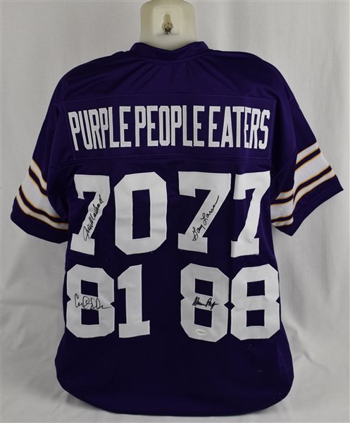 Purple People Eaters Autographed Jersey