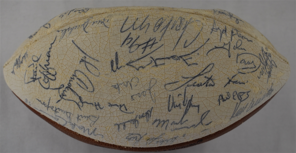 Green Bay Packers 1984 Team Signed Football 