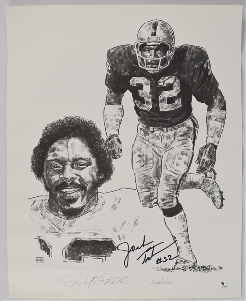 Jack Tatum Signed Limited Edition Lithograph