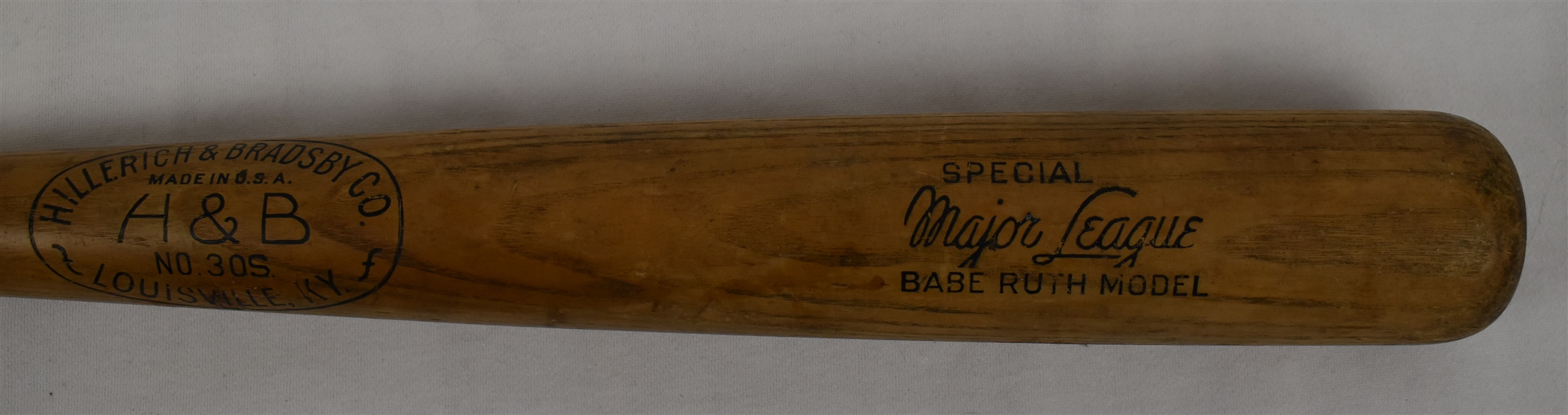 Babe Ruth Vintage Louisville Slugger Baseball Bat