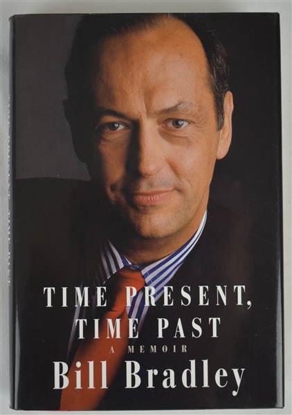 “Time Present, Time Past” Hard Cover Book Signed by Bill Bradley