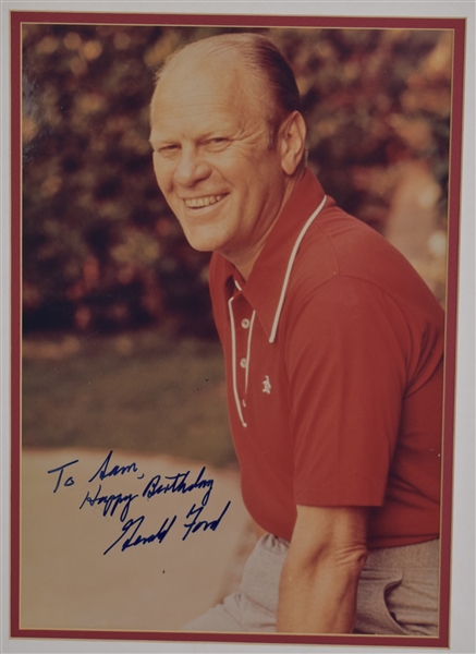 Gerald Ford Autographed Photo