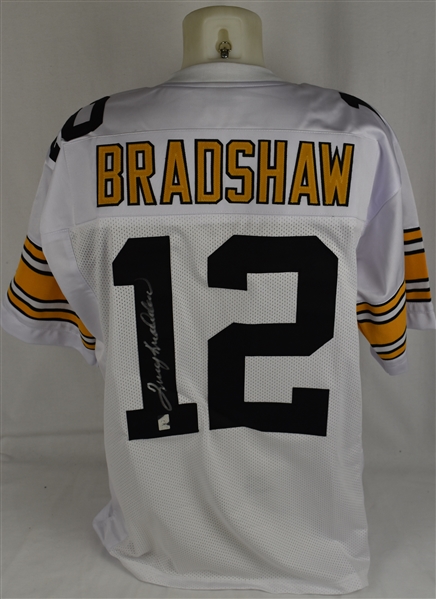 Terry Bradshaw Autographed Pittsburgh Steelers Jersey