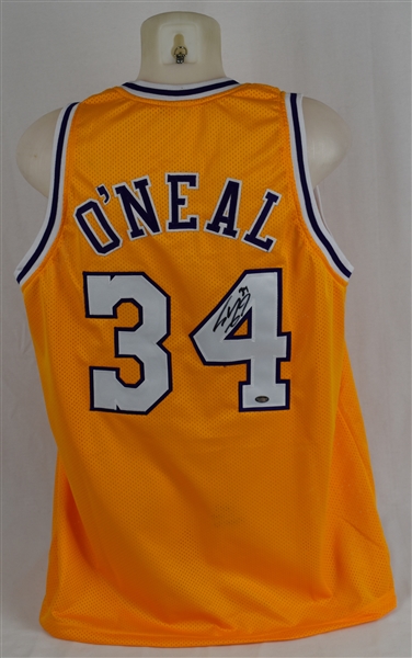 Shaquille ONeal Autographed LA Lakers Jersey