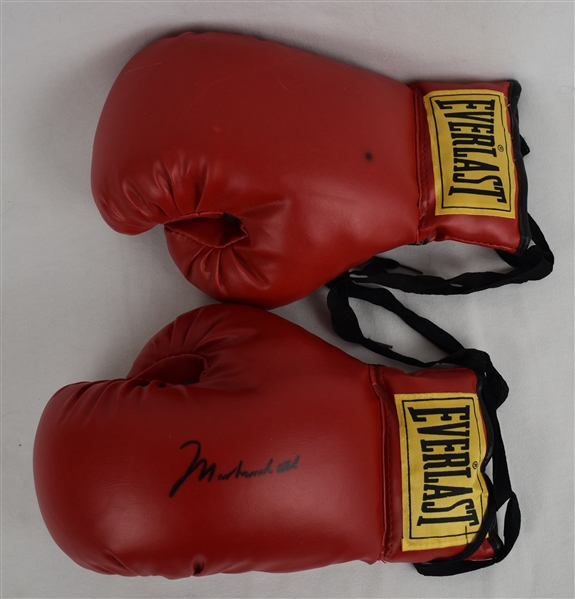Muhammad Ali Autographed Vintage Everlast Boxing Gloves
