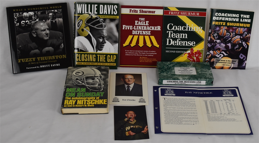 Green Bay Packers Signed Books