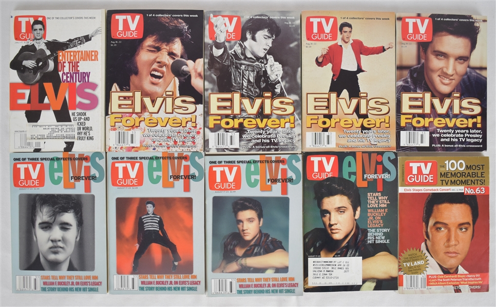 Elvis TV Guide Collection