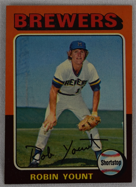 Robin Yount 1975 Topps Rookie Card #223