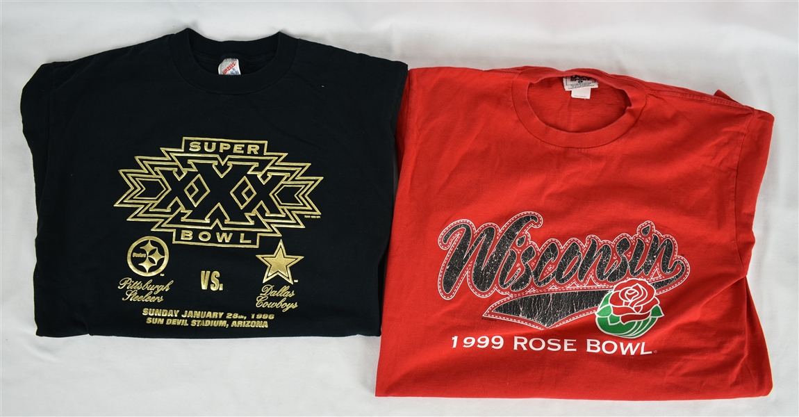 Super Bowl XXX & Rose Bowl Shirts