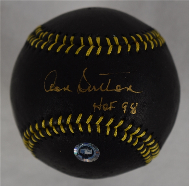 Don Sutton Autographed Limited Edition Black Baseball