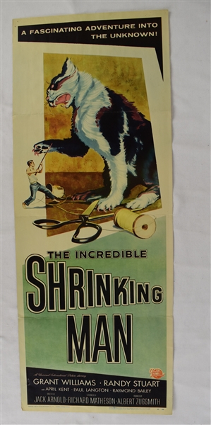 Vintage 1957 "The Incredible Shrinking Man" Movie Poster