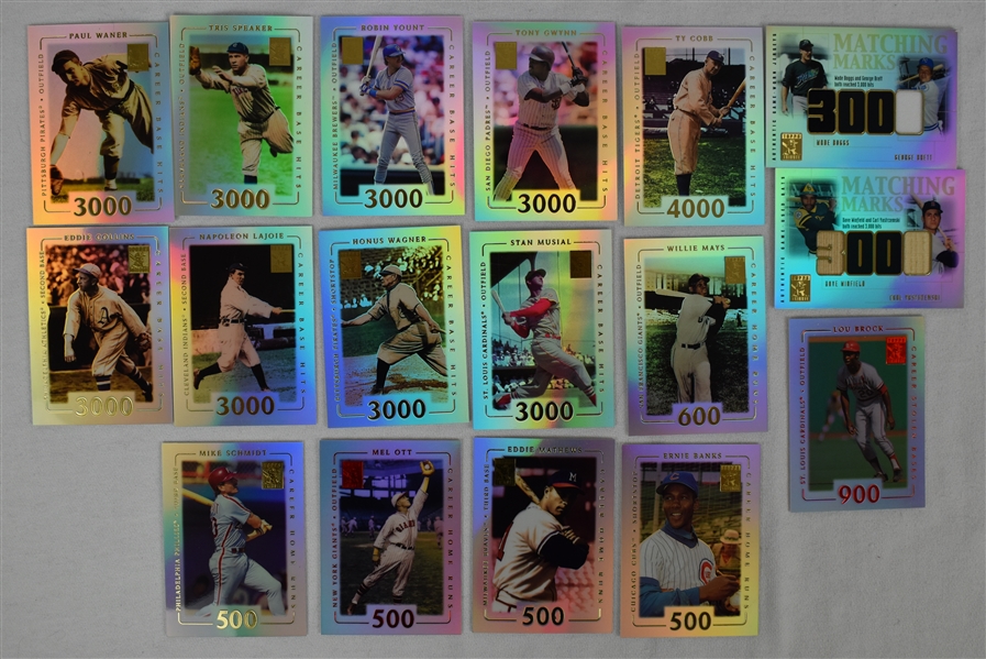 500 Home Run Club & 3000 Hit Club Topps Tribute Card Collection