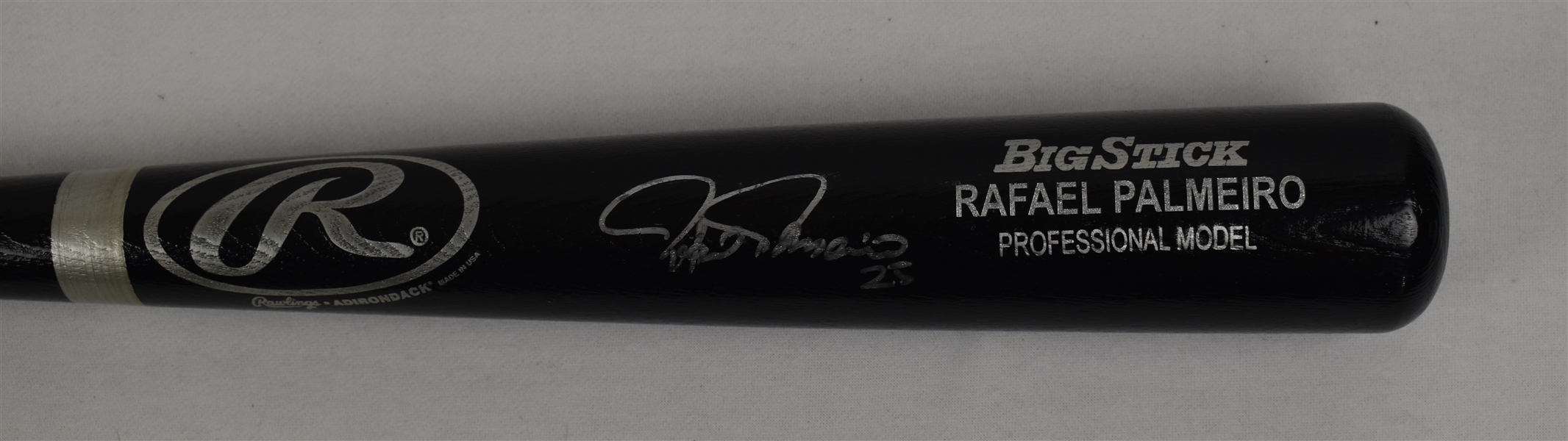 Rafael Palmeiro Autographed Bat