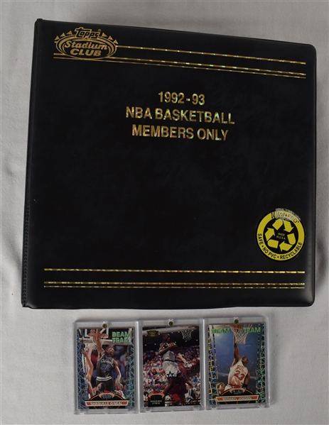 NBA 1992-93 Members Only Card Set w/Michael Jordan