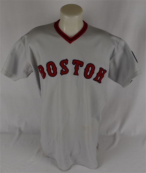 Frank Malzone 1974 Event Worn Boston Red Sox Jersey 