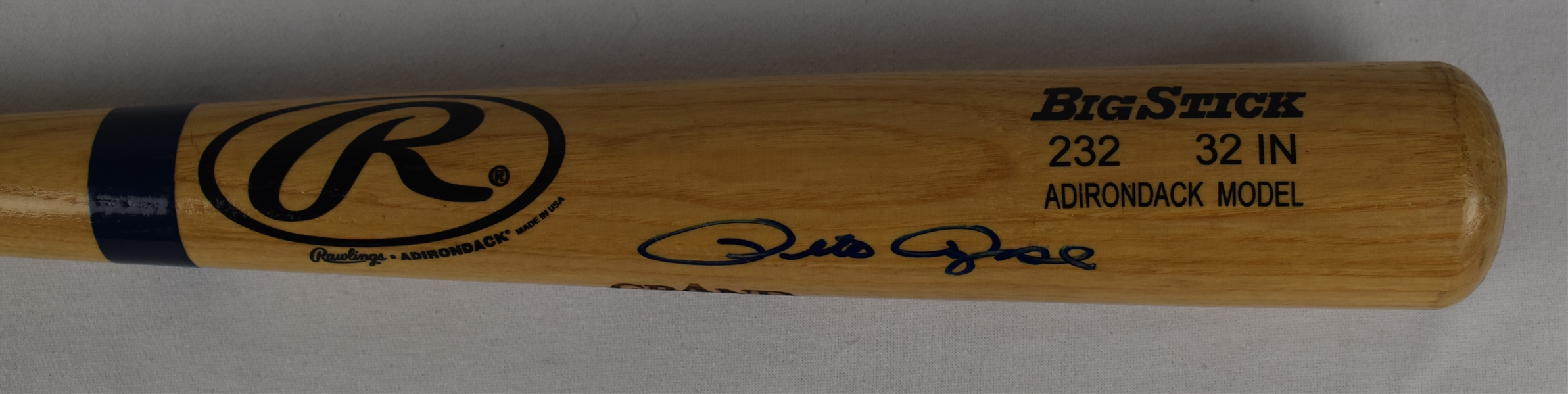 Pete Rose Autographed Commemorative Baseball Bat