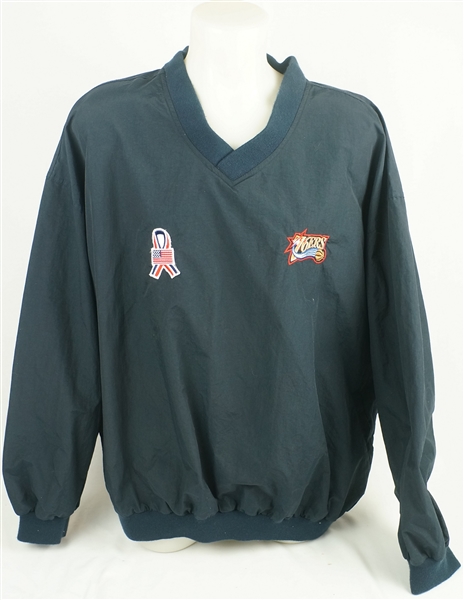 Philadelphia 76ers c. 2001-02 Game Used Warm Up Jacket