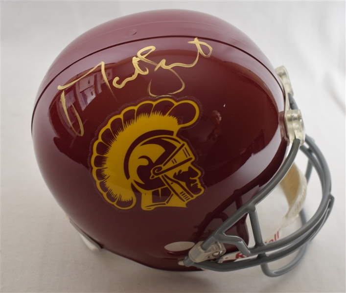 Matt Leinart Autographed & Inscribed Full Size Replica Helmet 