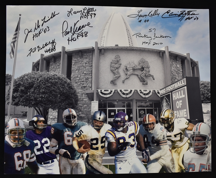 NFL Hall of Fame Autographed 16x20 Photo