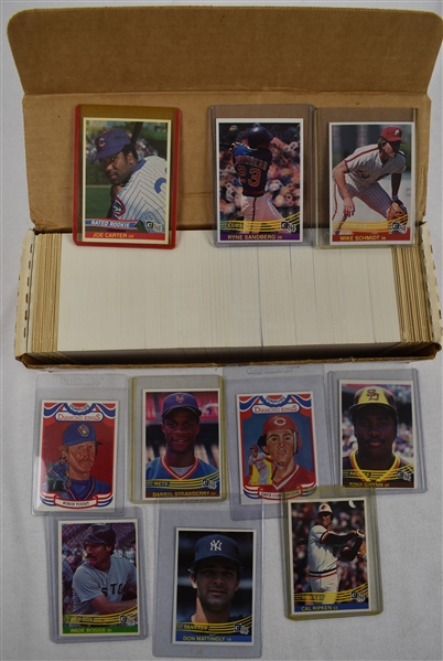 Vintage 1984 & 1985 Donruss Baseball Card Sets