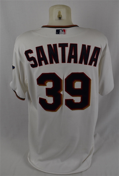 Danny Santana 2015 Minnesota Twins Game Used Jersey MLB Authentication 